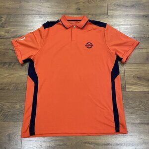 RLX Ralph Lauren Polo Shirt Men XL Golf PGA National Palm Beach Logo Performance